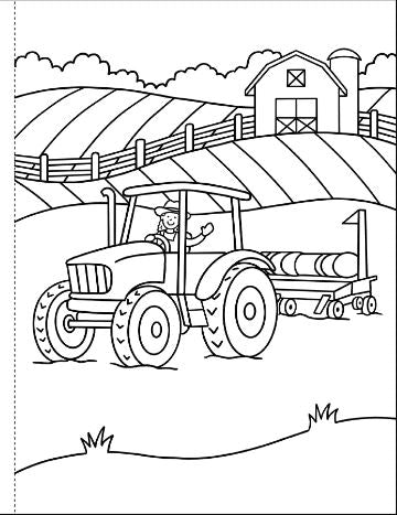 My First Coloring Book On The Farm by Homeportonline