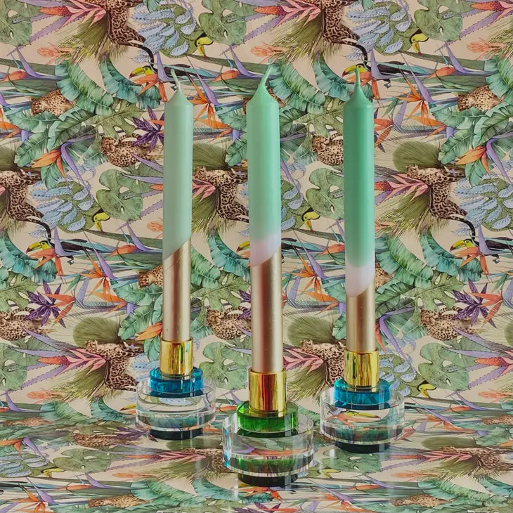 Pink Stories Candlesticks