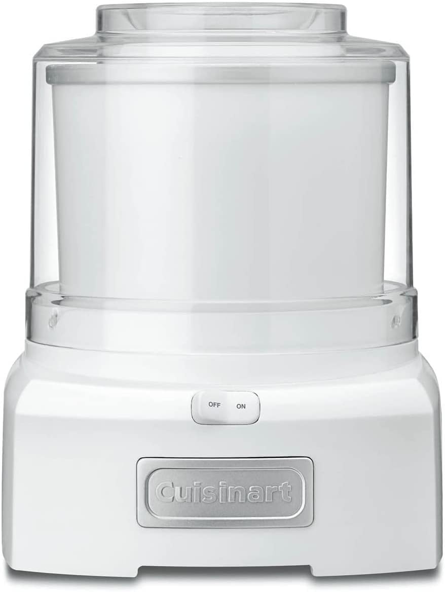 Electric Ice Cream Maker 1.5qt White by Homeportonline