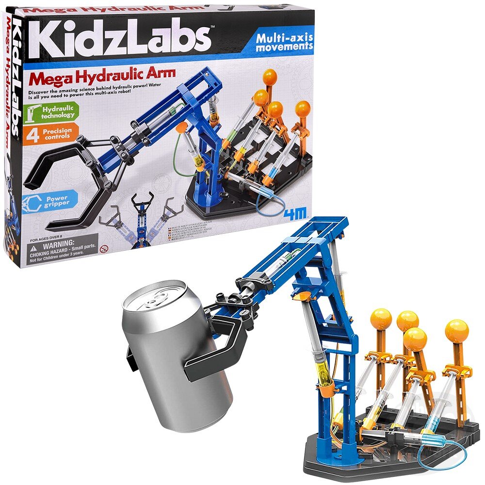 4M KidzLabs Mega Hydraulic Arm by Homeportonline