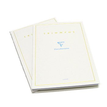 Clairefontaine "Triomphe" Stationery Tablet, Lined, A4 (8.25" x 11.75")