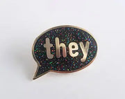 They Pronoun Pin by Wild Lark
