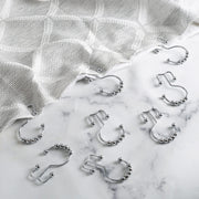 Shower Rings - Annex - Brushed Nickel by Homeportonline