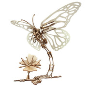 Mechanical UGEARS Wooden 3D Puzzle Model Butterfly Construction Set