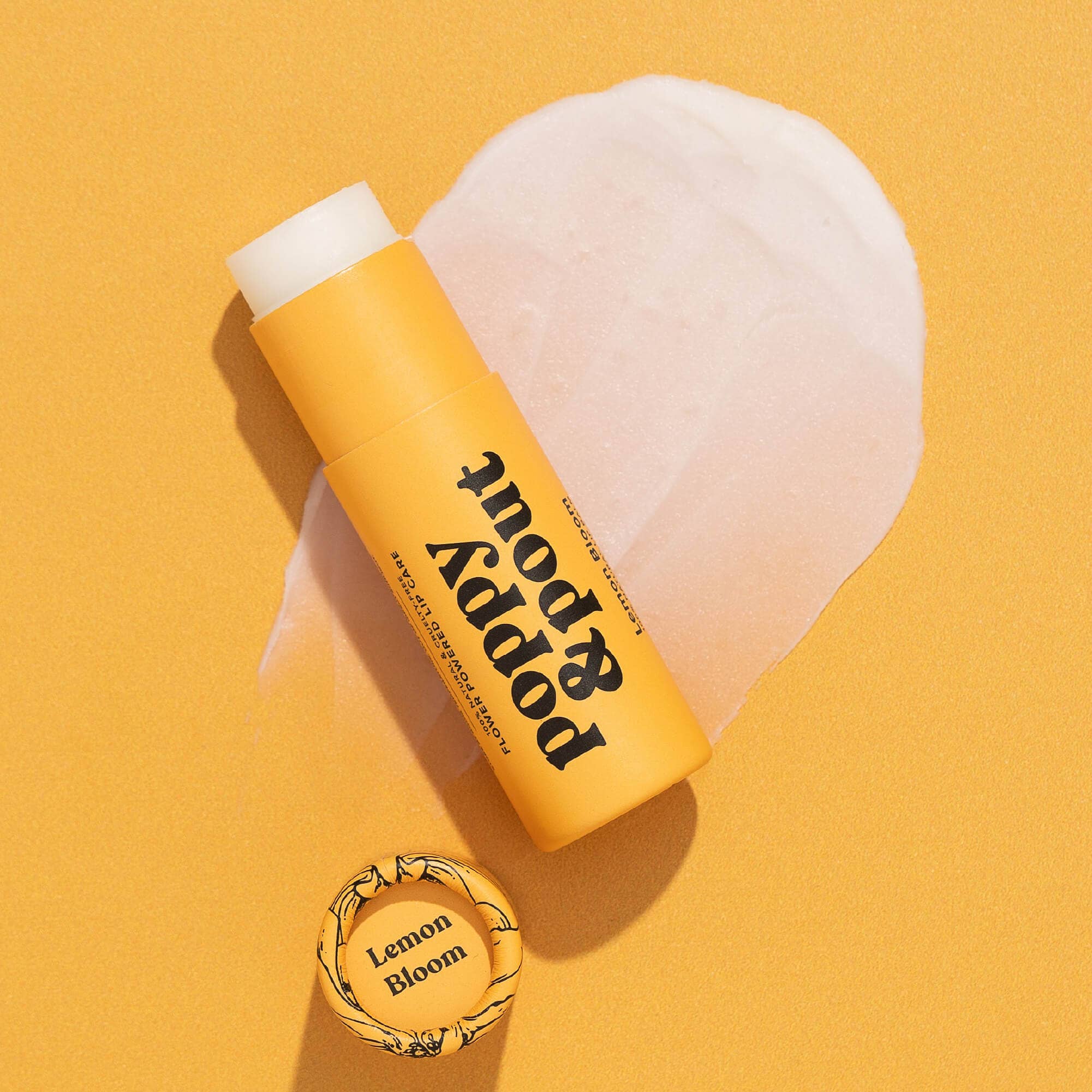 Poppy & Pout Lip Balm, Lemon Bloom by Dear Lucy