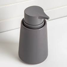 Lotion Pump - Anitra Ceramic Dark Gray by Homeportonline