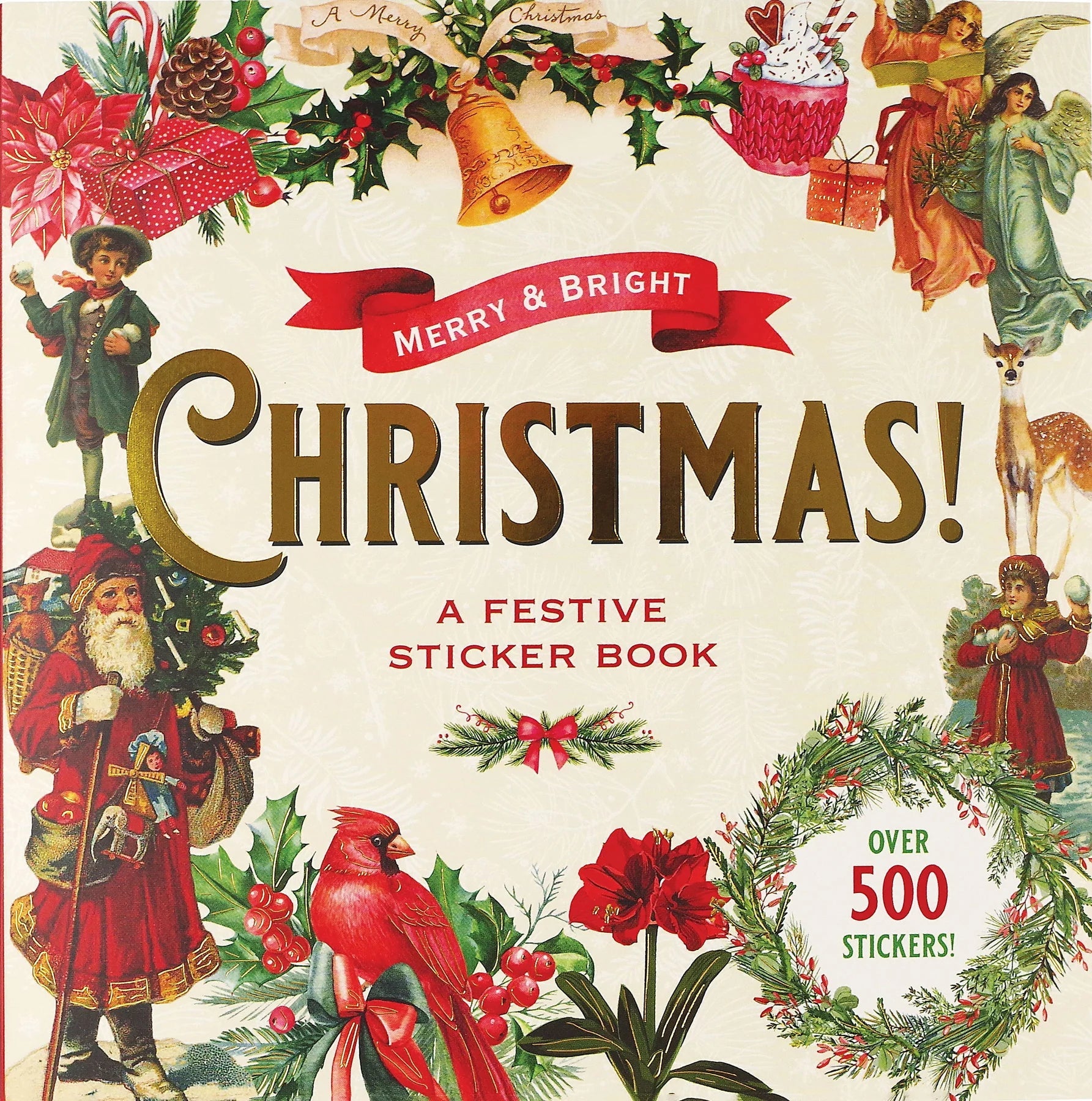 Sticker Book Christmas Merry & Bright! by Homeportonline
