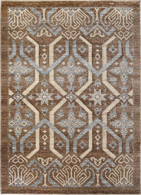 Axel Tribeca Brown 5'3" X 7'3" by Homeportonline