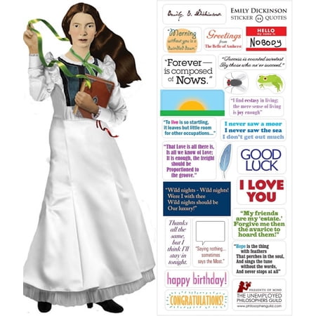 Stationery - Dickinson - Card and Sticker Sheet New 0303