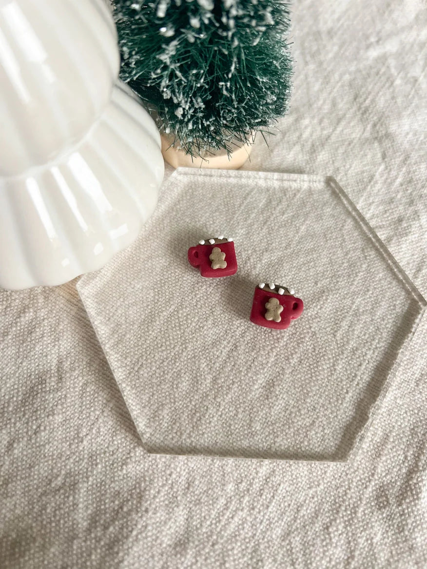 The Playful Clay Studs