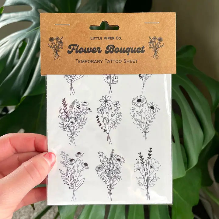 Little Viper Co Temporary Tattoo Sheets