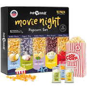Pop 'N Dulge - Movie Night Gift Basket Popcorn Gift Set by SidePony Boutique