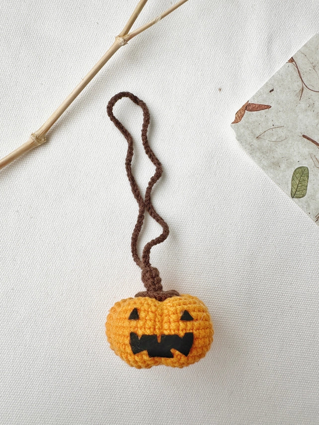 Halloween Crochet Car Hanger & Keychain