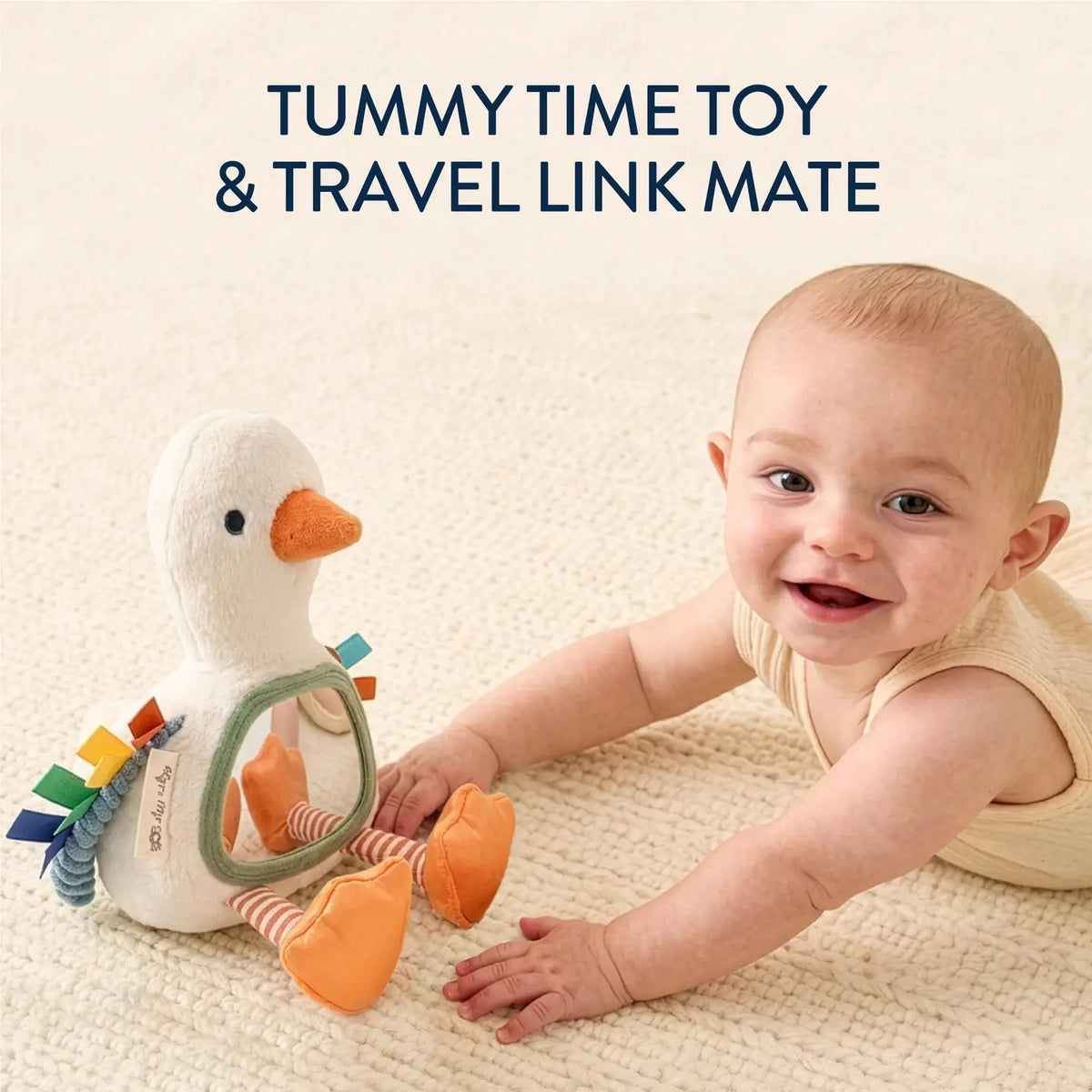 Goose Itzy Bitzy Mirror™ Sensory Tummy Time Mirror