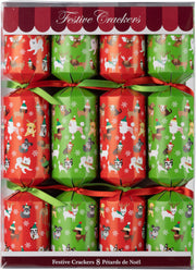 Holiday Crackers - Christmas Puppies 8ct by Homeportonline