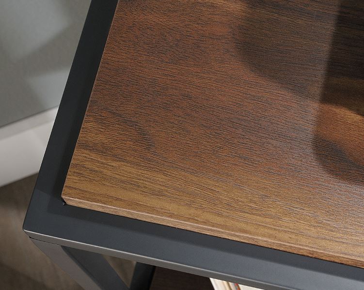 Nova Loft Storage Three Shelf Grand Walnut Finish by Homeportonline