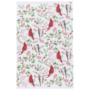 Winter Birds Cotton Dishtowel by Homeportonline