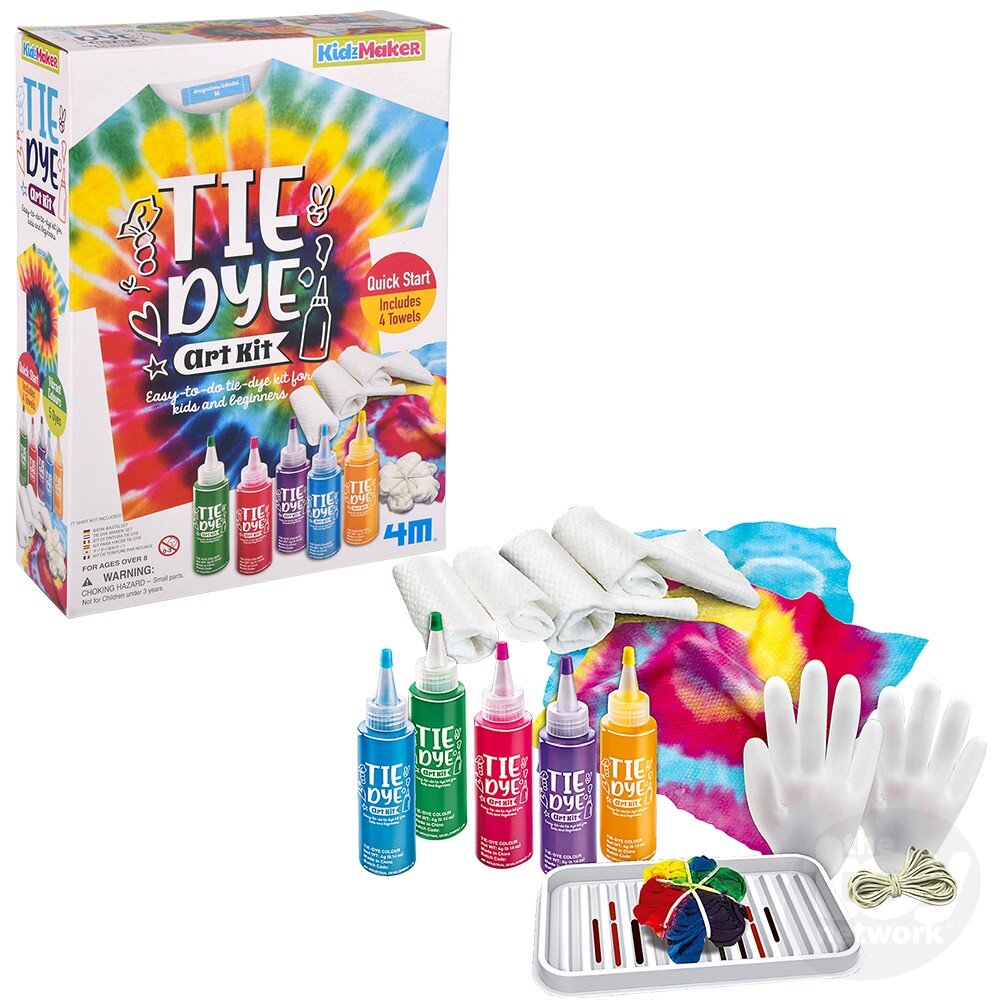 4M KidzLabs Tie Dye Art Kit by Homeportonline