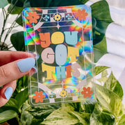 Sale!You Got This Suncatcher Window Decal