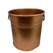 Copper Look Metal Bucket - Large