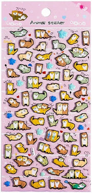 Stickers Puffy Otter by Homeportonline
