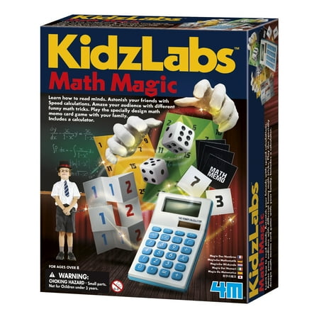 4M Math Magic Puzzles and Games  Kit (Math Magic Puzzles and Games  Kit)