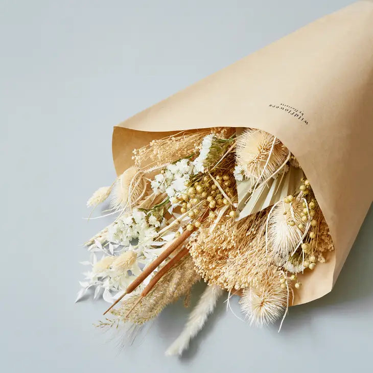 Medium Floriette Field Bouquet - White by Wild Lark