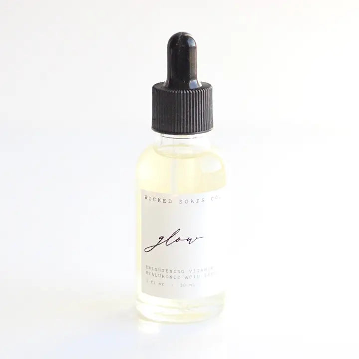 Glow Facial Serum with Vitamin C + Hyaluronic Acid