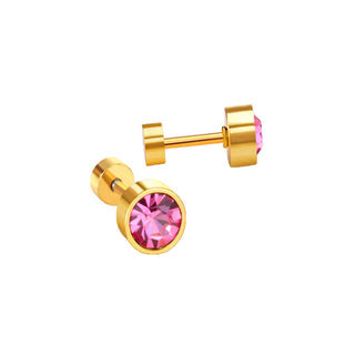 Linny Co Screw Back Stud Earrings