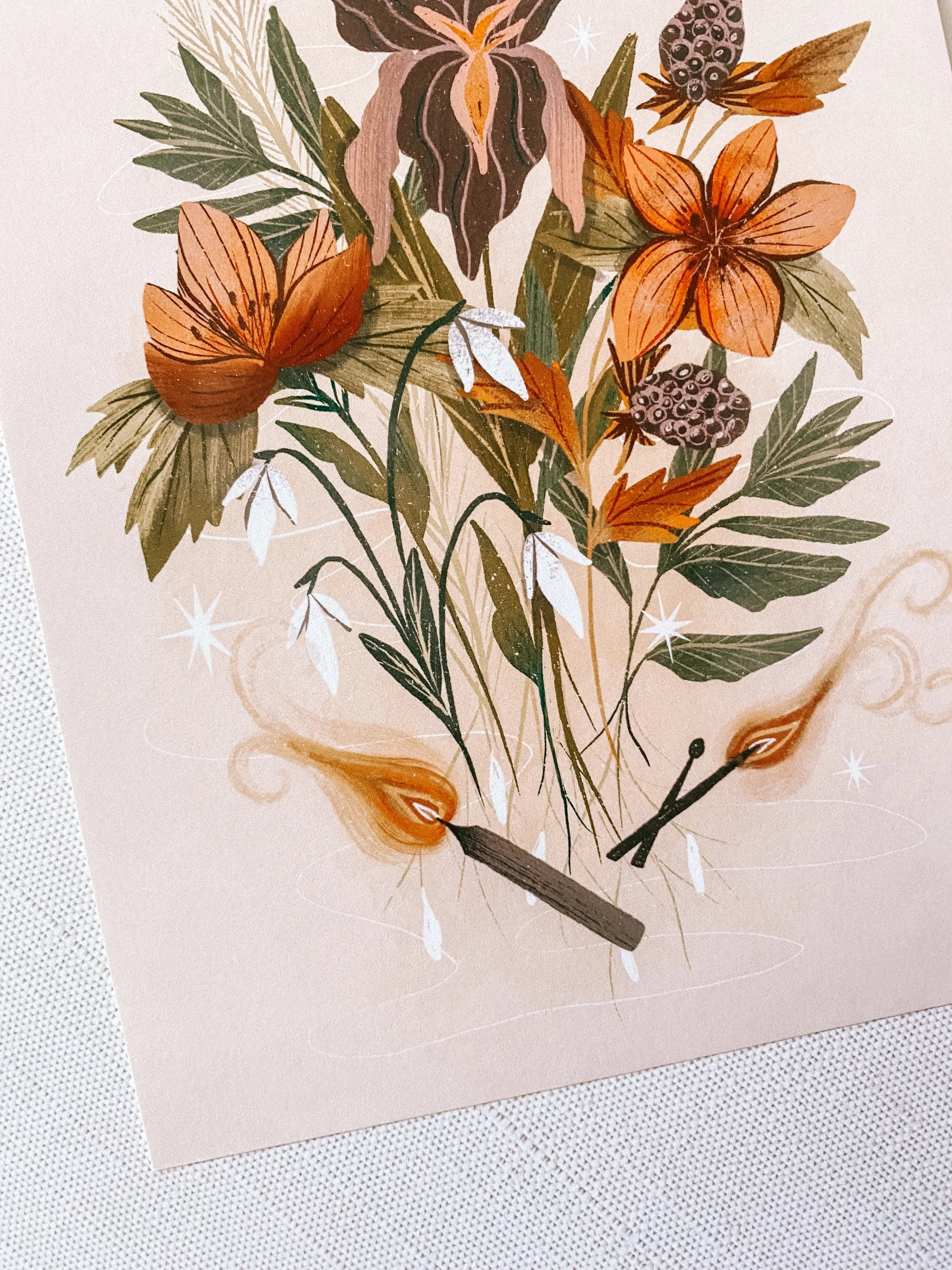 Witch's Bouquet - Art Print