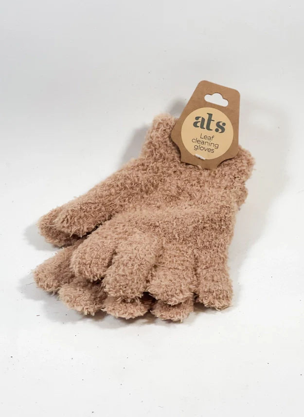 Microfiber Leaf Dusting Gloves For Plant Care