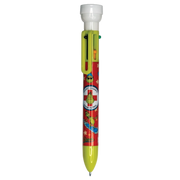6 Color Pen With Stamper - Grinch Snow Patrol