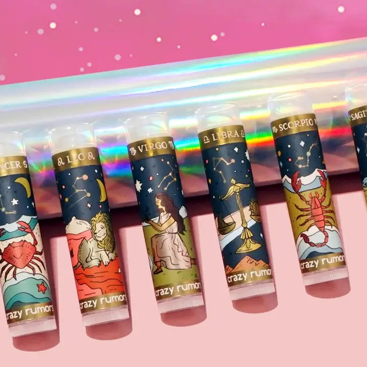 Crazy Rumors Zodiac Lipbalms
