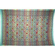 Tapestry Single Size Overprint Madras Celestial Green by Homeportonline