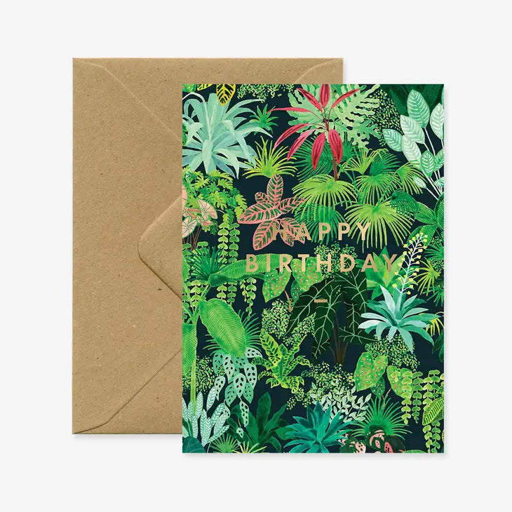 HBD Tropical Card by Wild Lark