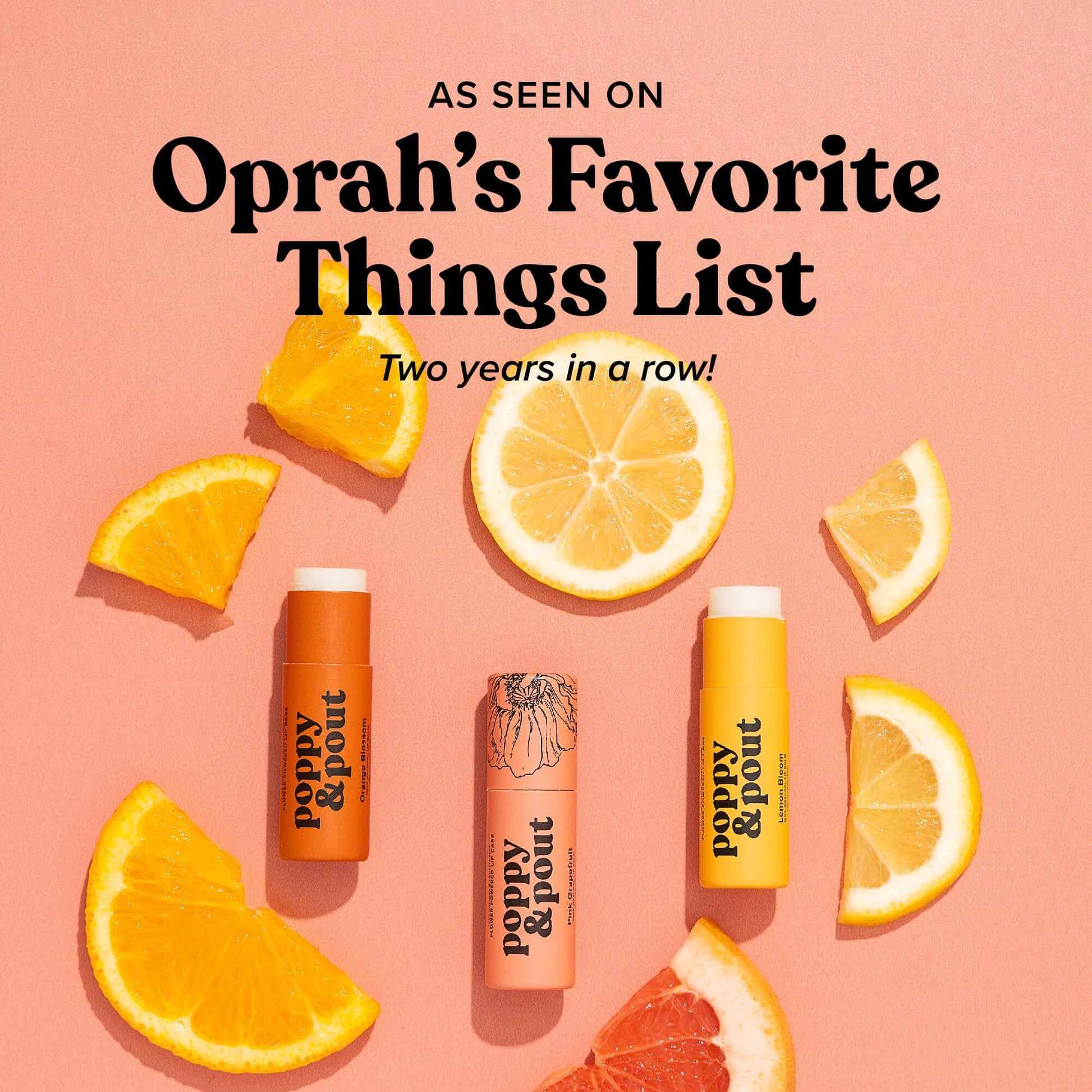 Poppy & Pout Lip Balm, Lemon Bloom by Dear Lucy