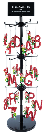 Kindness Elves Monogram Ornament -