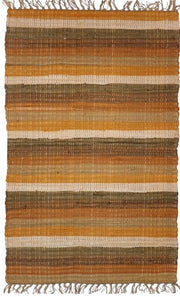 Lido Rag Rug Cotton Desert 2' x 3' by Homeportonline