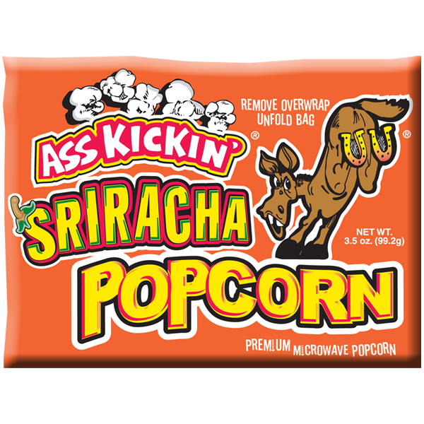 Food Kit Popcorn Ass Kickin Sriracha by Homeportonline