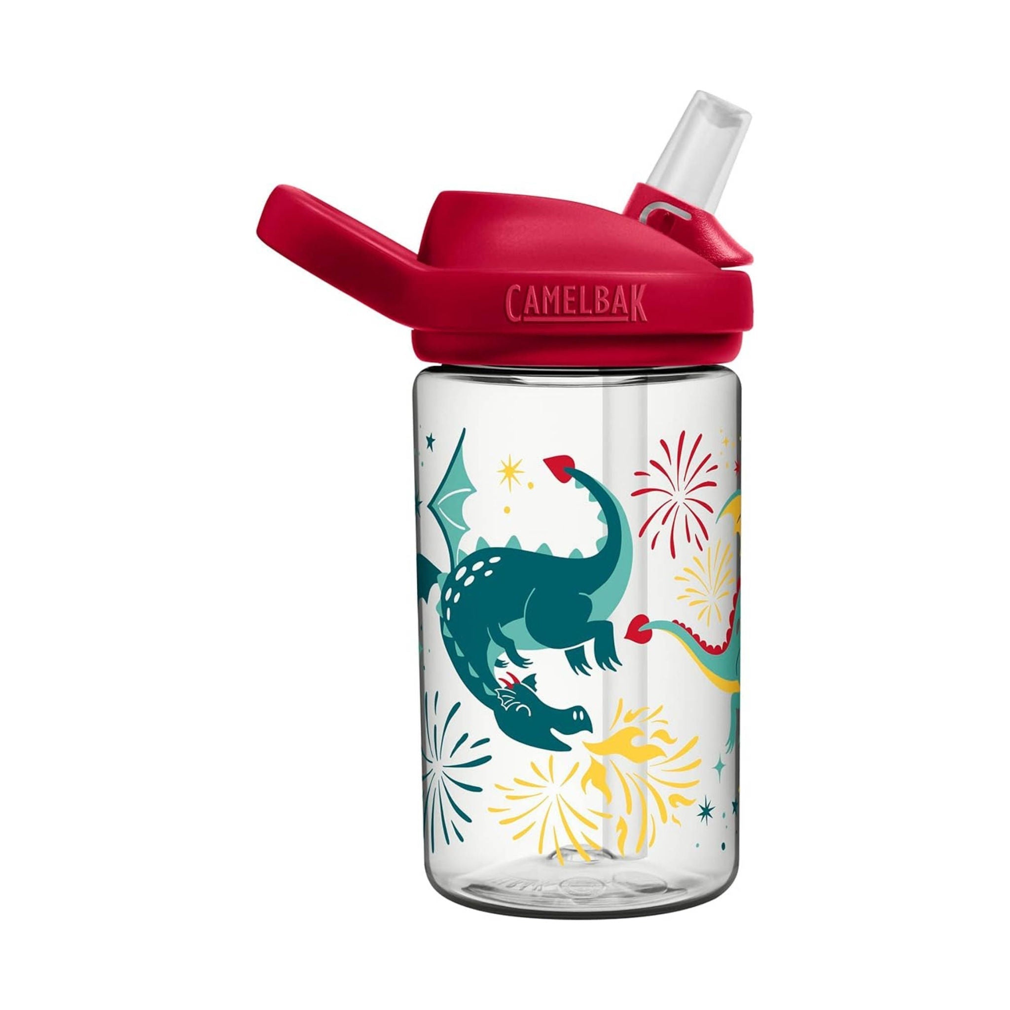Camelbak Kids' 14oz Eddy Water Bottle - Firework Dragon by Lenny's Shoe & Apparel