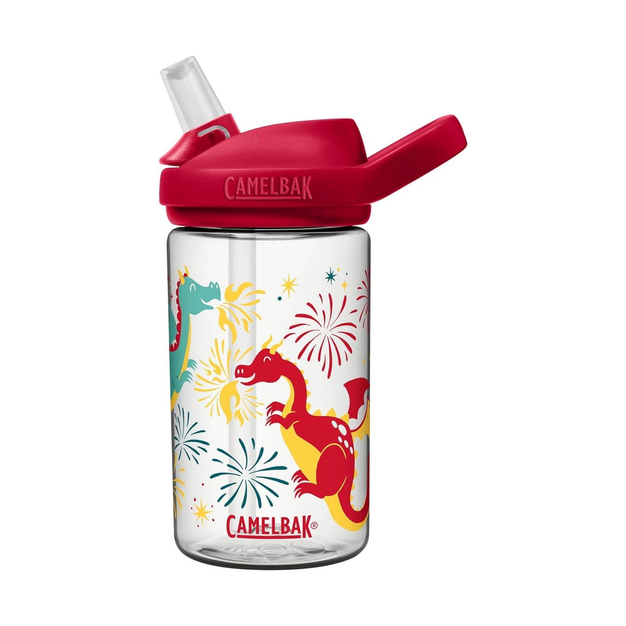 Camelbak Kids' 14oz Eddy Water Bottle - Firework Dragon by Lenny's Shoe & Apparel