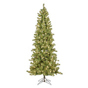 7.5-ft Monroe Spruce Pre-lit Slim Tree with Incandescent Lights