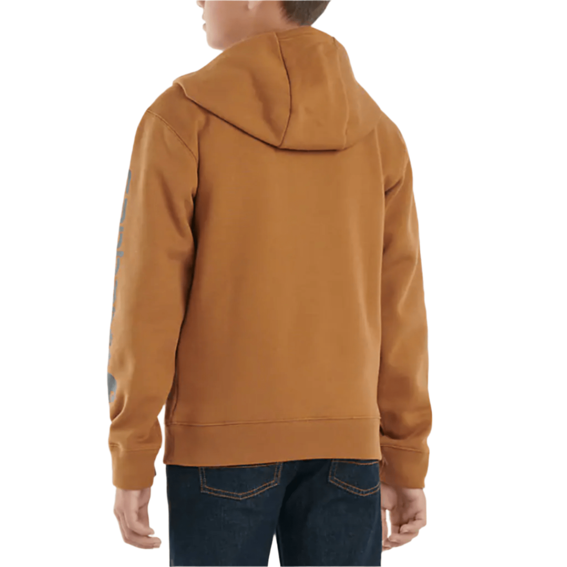 Carhartt Boys' Long Sleeve Graphic Sweatshirt - Carhartt Brown S-XL by Lenny's Shoe & Apparel