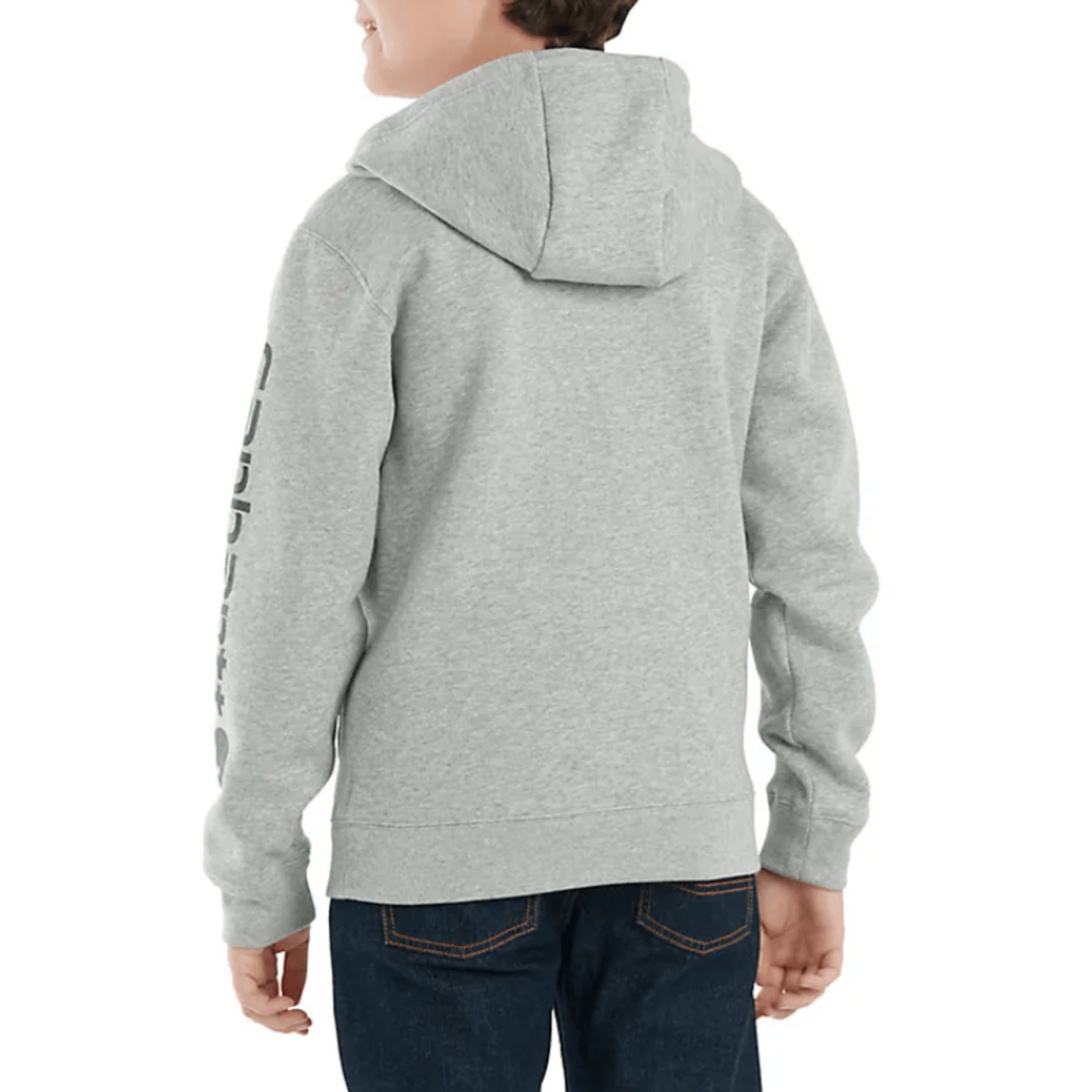 Carhartt Boys' Long Sleeve Graphic Sweatshirt - Heather Grey S-XL by Lenny's Shoe & Apparel