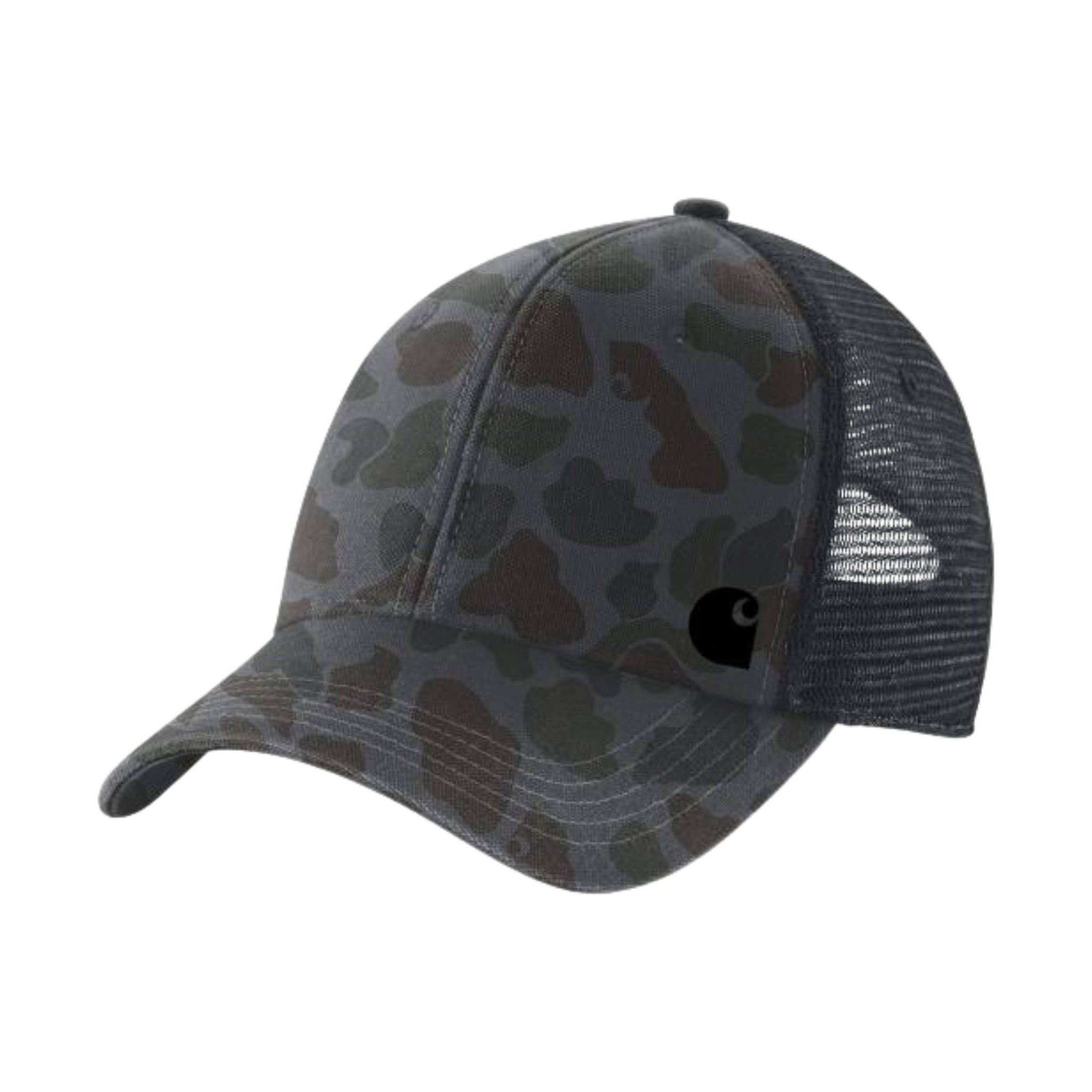Carhartt Canvas Mesh Back Camo Cap - Shadow Camo by Lenny's Shoe & Apparel