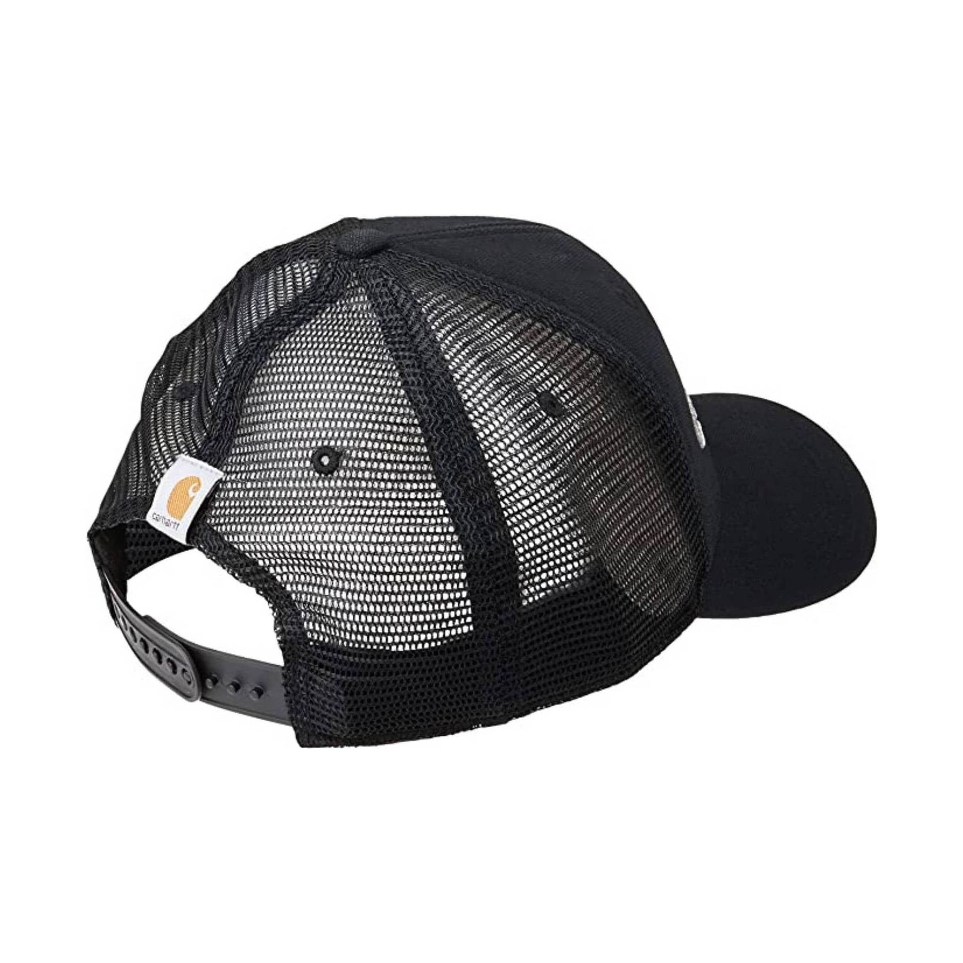 Carhartt Canvas Mesh Cap - Black by Lenny's Shoe & Apparel