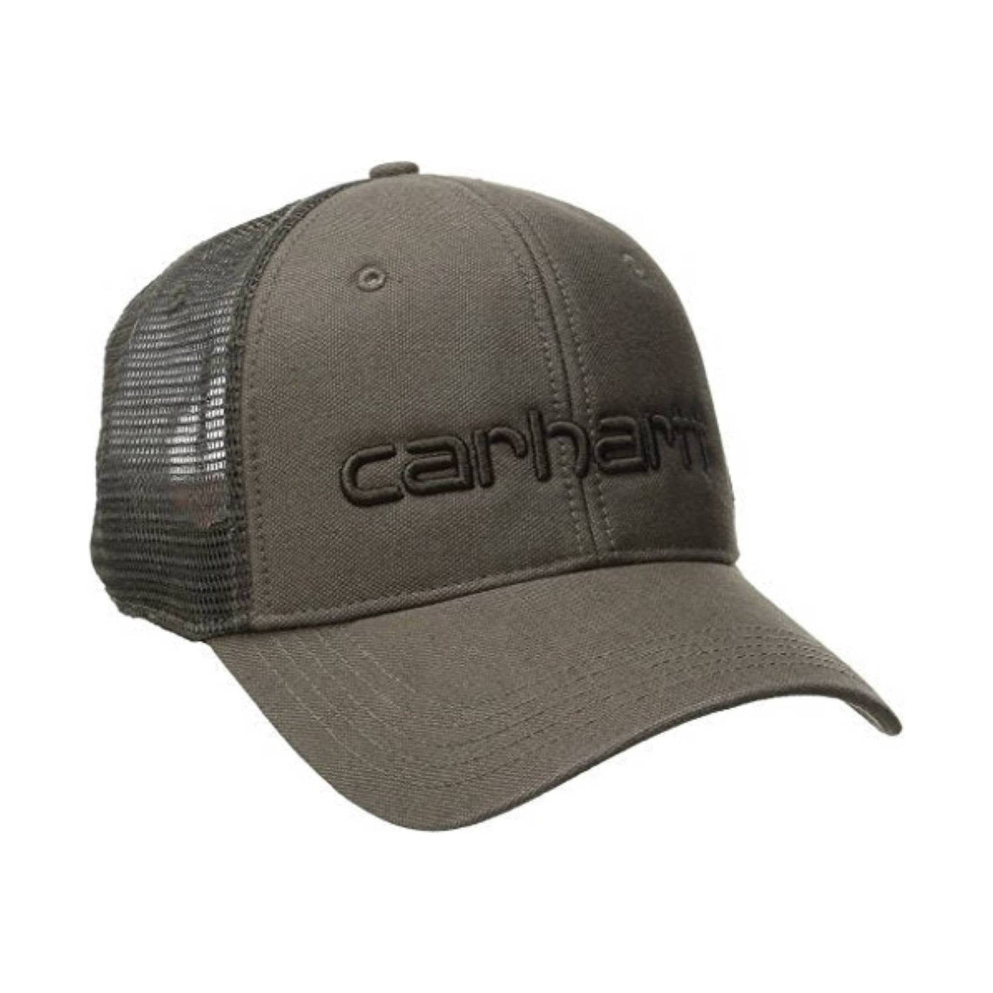 Carhartt Canvas Mesh Cap - Light Brown by Lenny's Shoe & Apparel