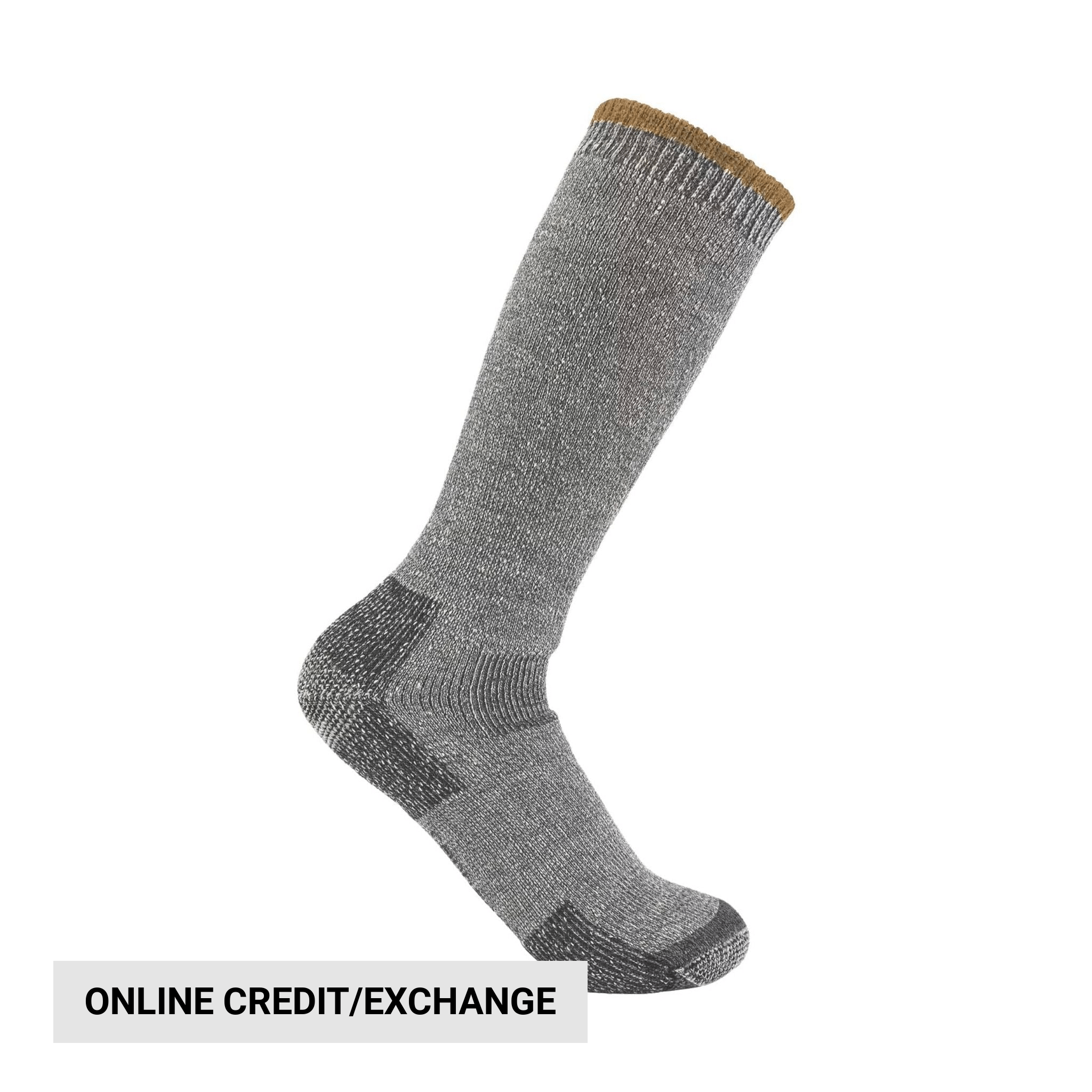 Carhartt Heavyweight Wool Blend Boot Sock - Heather Gray by Lenny's Shoe & Apparel