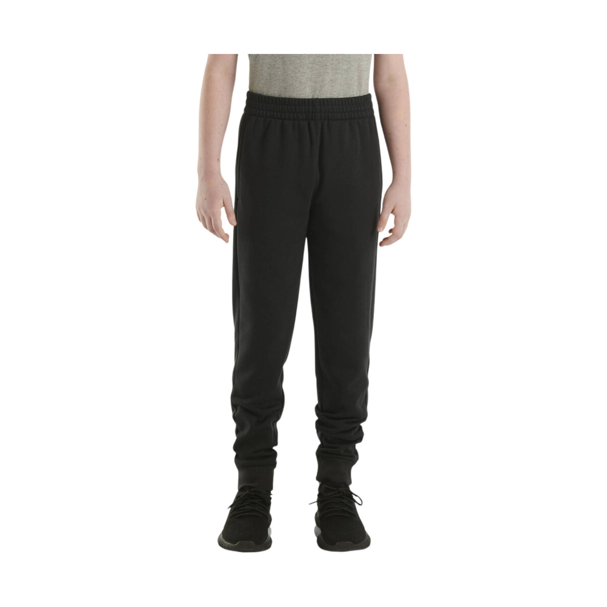 Carhartt Kids' Fleece Logo Sweatpants - Caviar Black S-XL by Lenny's Shoe & Apparel