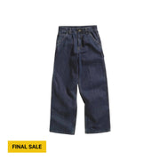 Carhartt Kids' Washed Denim Dungaree - Worn In Blue by Lenny's Shoe & Apparel